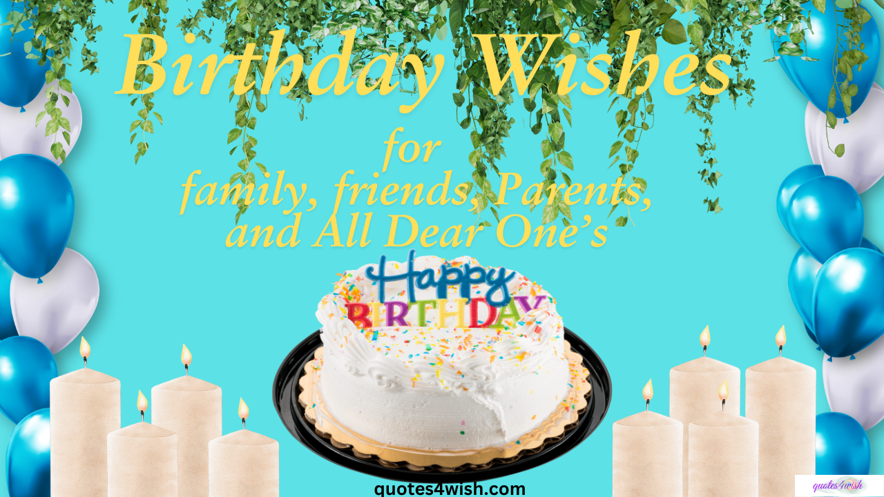 100's of Birthday Quotes